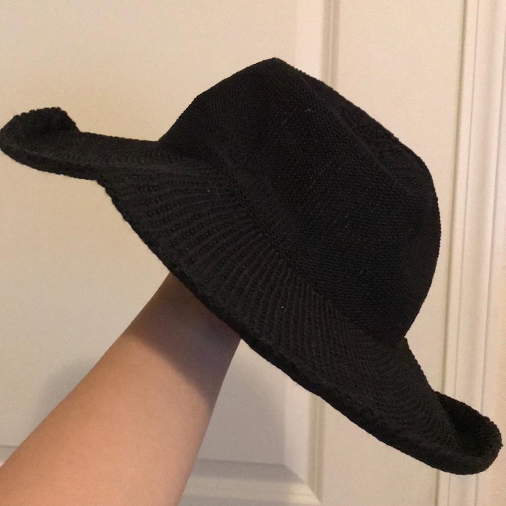 Black Victoria Sun Hat